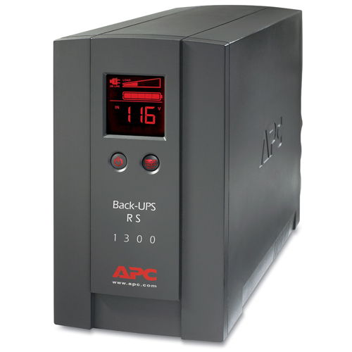 APC BR1300LCD Back-UPS RS sistema de alimentación ininterrumpida (UPS) 1,3 kVA 780 W APC BR1300LCD Back-UPS RS sistema de alimentación ininterrumpida (UPS) 1,3 kVA 780 W