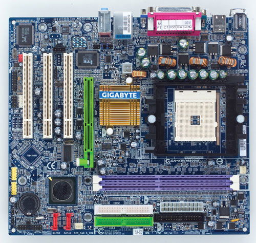 Gigabyte K8VM800M S754 K8M800 ATX 2xDDR400 VIA K8M800 Socket 754