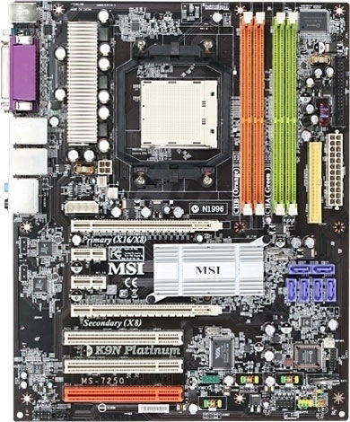 MSI K9N SLI Platinum Socket AM2 ATX MSI K9N SLI Platinum Socket AM2 ATX