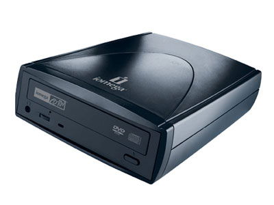 Iomega USB 2.0 External Drive unidad de disco óptico Negro