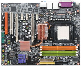 MSI K9N Diamond Socket AM2 ATX