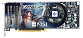 MSI NX8800GTX-T2D768E tarjeta gráfica GeForce 8800 GTX GDDR3