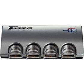 Targus 4 x 4-pin Type A 480 Mbit/s Plata