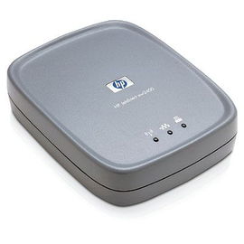 HP Jetdirect ew2400 servidor de impresión LAN Ethernet/LAN inalámbrica Gris