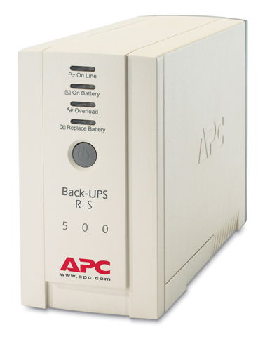 APC BR500 Back-UPS RS sistema de alimentación ininterrumpida (UPS) 0,5 kVA 300 W APC BR500 Back-UPS RS sistema de alimentación ininterrumpida (UPS) 0,5 kVA 300 W