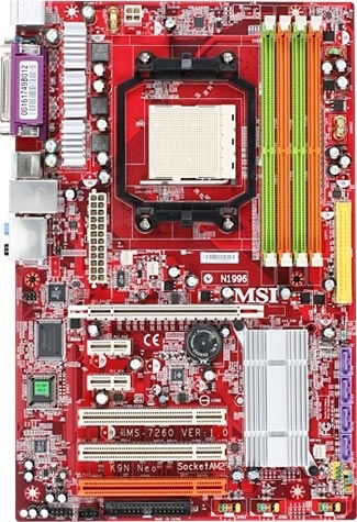MSI Mainboard K9N Neo-F Socket AM2 ATX MSI Mainboard K9N Neo-F Socket AM2 ATX