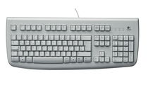 Logitech DeLuxe 250 Keyboard teclado PS/2 Gris