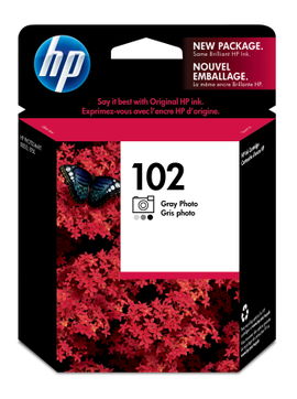 HP 102 Gray Photo cartucho de tinta 1 pieza(s) Original Negro, Gris Oscuro HP 102 Gray Photo cartucho de tinta 1 pieza(s) Original Negro, Gris Oscuro