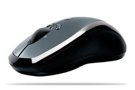 Logitech LX7 Cordless Optical Mouse - Grey ratón RF inalámbrico Óptico