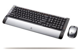Logitech Cordlees Desktop S 510 teclado Ratón incluido RF inalámbrico