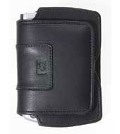 HP Premier Leather Belt Case Cuero Negro