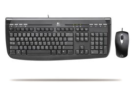 Logitech Internet 350 USB Desktop teclado Ratón incluido