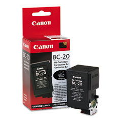 Canon Cartridge BC-20 Black cartucho de tinta Original