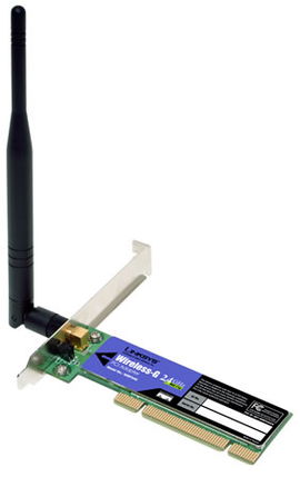 Linksys WMP54G Interno 54 Mbit/s