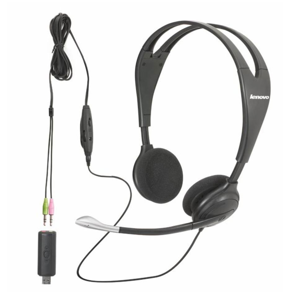 Lenovo USB/Analog Headset Auriculares Alámbrico Lenovo USB/Analog Headset Auriculares Alámbrico