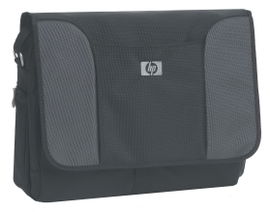 HP Grey Notebook Messenger Bag