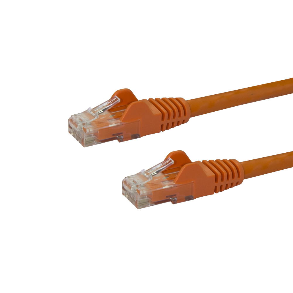 StarTech.com 150 ft Orange Cat6 / Cat 6 Snagless Ethernet Patch Cable 150ft - Patch cable - RJ-45 (M) to RJ-45 (M) - 45.7 m - UTP - CAT 6 - molded, snagless - orange