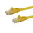 StarTech.com 150 ft Yellow Cat6 / Cat 6 Snagless Ethernet Patch Cable 150ft - Patch cable - RJ-45 (M) to RJ-45 (M) - 45.7 m - UTP - CAT 6 - molded, snagless - yellow