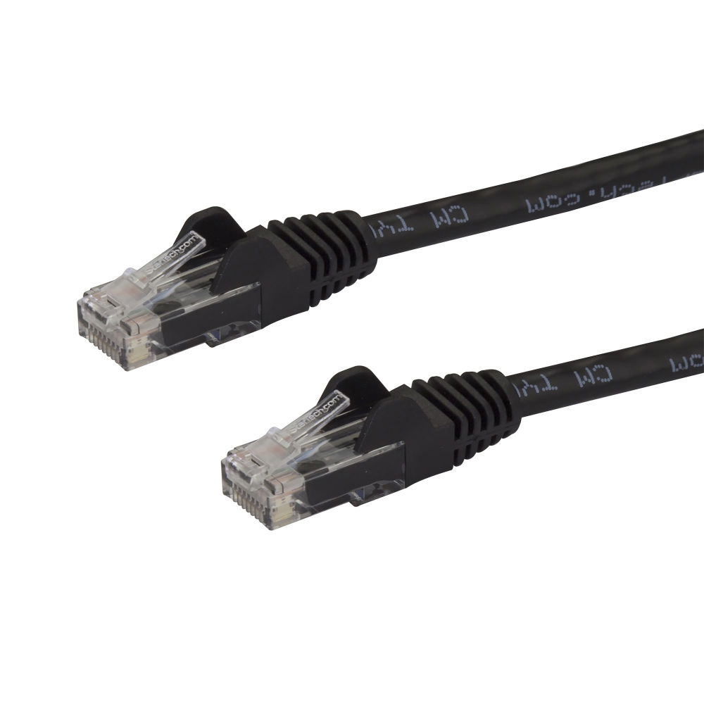 StarTech.com 150 ft Black Cat6 / Cat 6 Snagless Ethernet Patch Cable 150ft - Patch cable - RJ-45 (M) to RJ-45 (M) - 45.7 m - UTP - CAT 6 - molded, snagless - black StarTech.com 150 ft Black Cat6 / Cat 6 Snagless Ethernet Patch Cable 150ft - Patch cable - RJ-45 (M) to RJ-45 (M) - 45.7 m - UTP - CAT 6 - molded, snagless - black