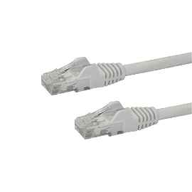 StarTech.com 150 ft White Cat6 / Cat 6 Snagless Ethernet Patch Cable 150ft - Patch cable - RJ-45 (M) to RJ-45 (M) - 45.7 m - UTP - CAT 6 - molded, snagless - white