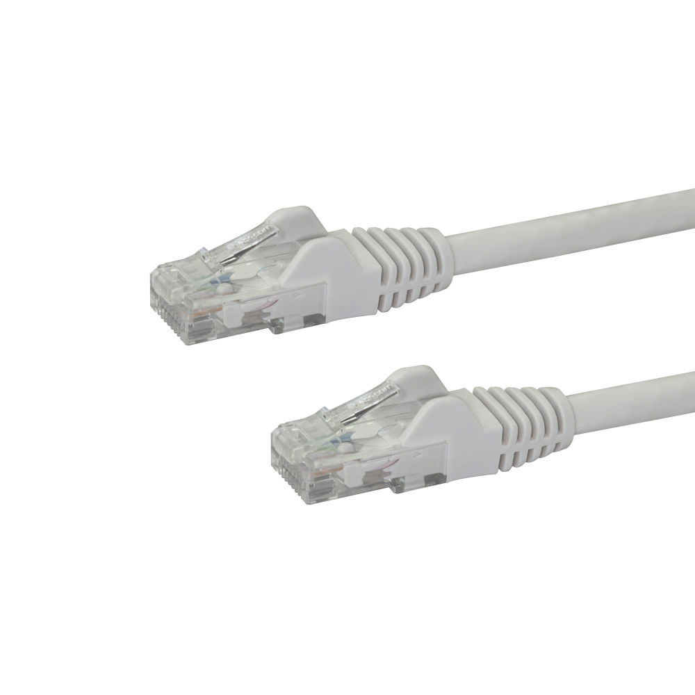 StarTech.com 150 ft White Cat6 / Cat 6 Snagless Ethernet Patch Cable 150ft - Patch cable - RJ-45 (M) to RJ-45 (M) - 45.7 m - UTP - CAT 6 - molded, snagless - white