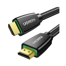 Cable HDMI 2.0  de Nylon Trenzado / 2 m / 4K@60Hz / HDR / 3D / HEC (Canal Ethernet HDMI) / ARC (Canal de Retorno de Audio / Color Profundo de 48 bits / Audio de 32 canales / HDCP 2.2 /Audio DTS: X / 18 Gbps / Blindaje de 4 capas