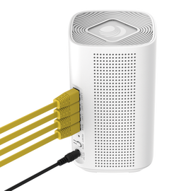 Router Home Mesh RV22 Ideal para Soluciones Residenciales / Doble Banda (2.4 y 5 GHz) / Wi-Fi 6 / Diseño Estético / Gestión Vía Software para Administrador y Usuario Final desde cnMaestro X