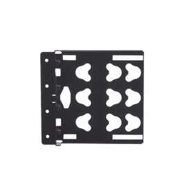 Kit de Soportes de Montaje de PDUs Verticales, Para Uso con Gabinetes FlexFusion™, Color Negro