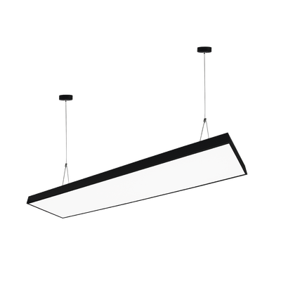 Panel LED Suspendido 22 W /  / 127 Vca~60Hz / Flujo luminoso 1 980 lm / Medidas 1182 x 70 x 45 mm  / TC 6 500 °K / Ángulo de Luz de 140°.