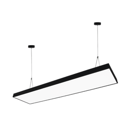 Panel LED Suspendido 22 W /  / 127 Vca~60Hz / Flujo luminoso 1 980 lm / Medidas 1182 x 70 x 45 mm  / TC 6 500 °K / Ángulo de Luz de 140°.