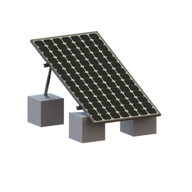 Montaje para Panel Solar, Riel 