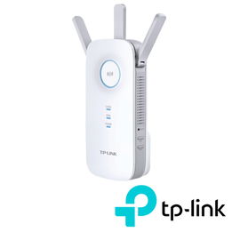 Repetidor / Extensor de Cobertura WiFi AC, 1750 Mbps, doble banda 2.4 GHz y 5 GHz, con 1 puerto 10/100/1000 Mbps, 3 antenas externas