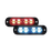 Luz auxiliar con 4 LEDs color rojo-azul