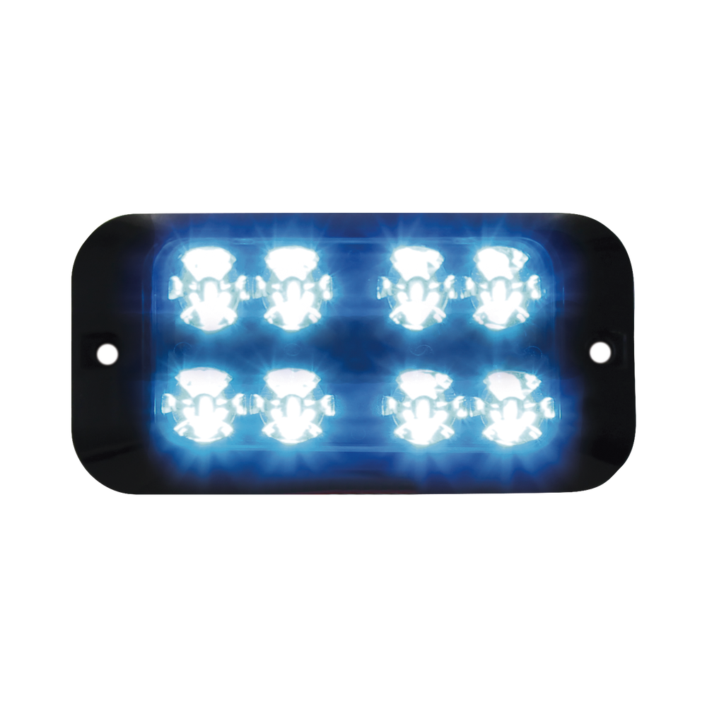 Luz auxiliar con 8 LEDs color azul