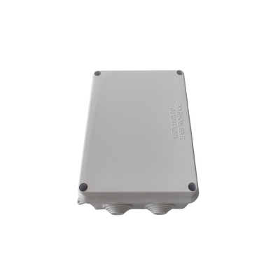 Caja de Conexiones Impermeable IP55, 10 Entradas, Dimensiones 150 x 110 x 70 mm
