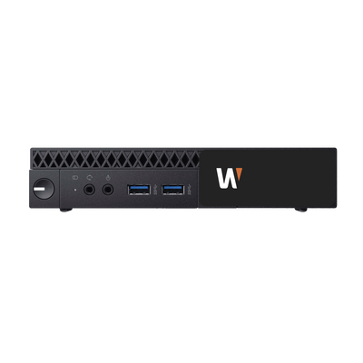 Estacion de trabajo o grabacion Wisenet WAVE basada en Windows / Incluye licencia WAVE-PRO-04 / 45 Mbps throughput / Incluye 2TB para almacenamiento