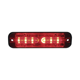 Luz roja de advertencia ámbar SAE Clase I