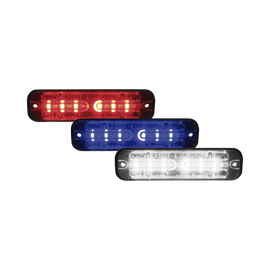 Luz perimetral de 18 LEDS colores rojo, azul, y claro