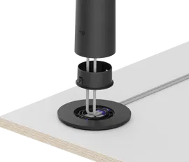 Cámara PTZ 4K para Videoconferencias con Micrófonos y Altavoces Integrados Cámara PTZ 4K para Videoconferencias con Micrófonos y Altavoces Integrados