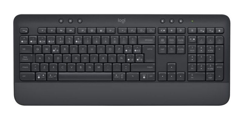 Teclado Inalámbrico Signature K650 Logitech - Bluetooth 5.1 – Color Grafito