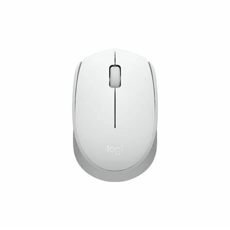 Mouse Inalámbrico M170 – Diestro y Zurdo - Receptor Inalámbrico USB 2.4 GHz – Color Blanco Hueso