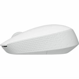 Mouse Inalámbrico M170 – Diestro y Zurdo - Receptor Inalámbrico USB 2.4 GHz – Color Blanco Hueso