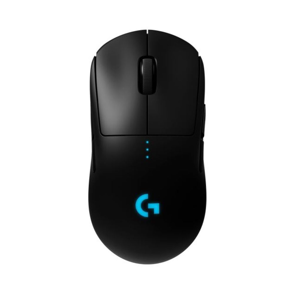 Mouse Inalámbrico Óptico G Pro Logitech – Receptor USB 2.4 GHz Lightspeed - Ambidiestro