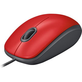 Mouse con cable M110 Silent - Color Rojo