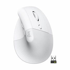 Mouse Ergonómico Inalámbrico Lift Vertical Logitech – Receptor Bluetooth, 2.4 GHz – Color: Balnco Hueso