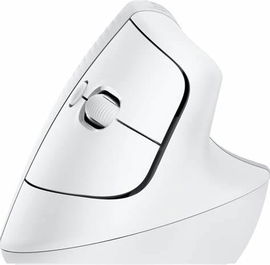 Mouse Ergonómico Inalámbrico Lift Vertical Logitech – Receptor Bluetooth, 2.4 GHz – Color: Balnco Hueso