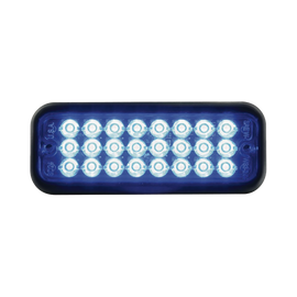LUZ DE MONTAJE EN SUPERFICIE CON BISEL DE CAUCHO - ROJO