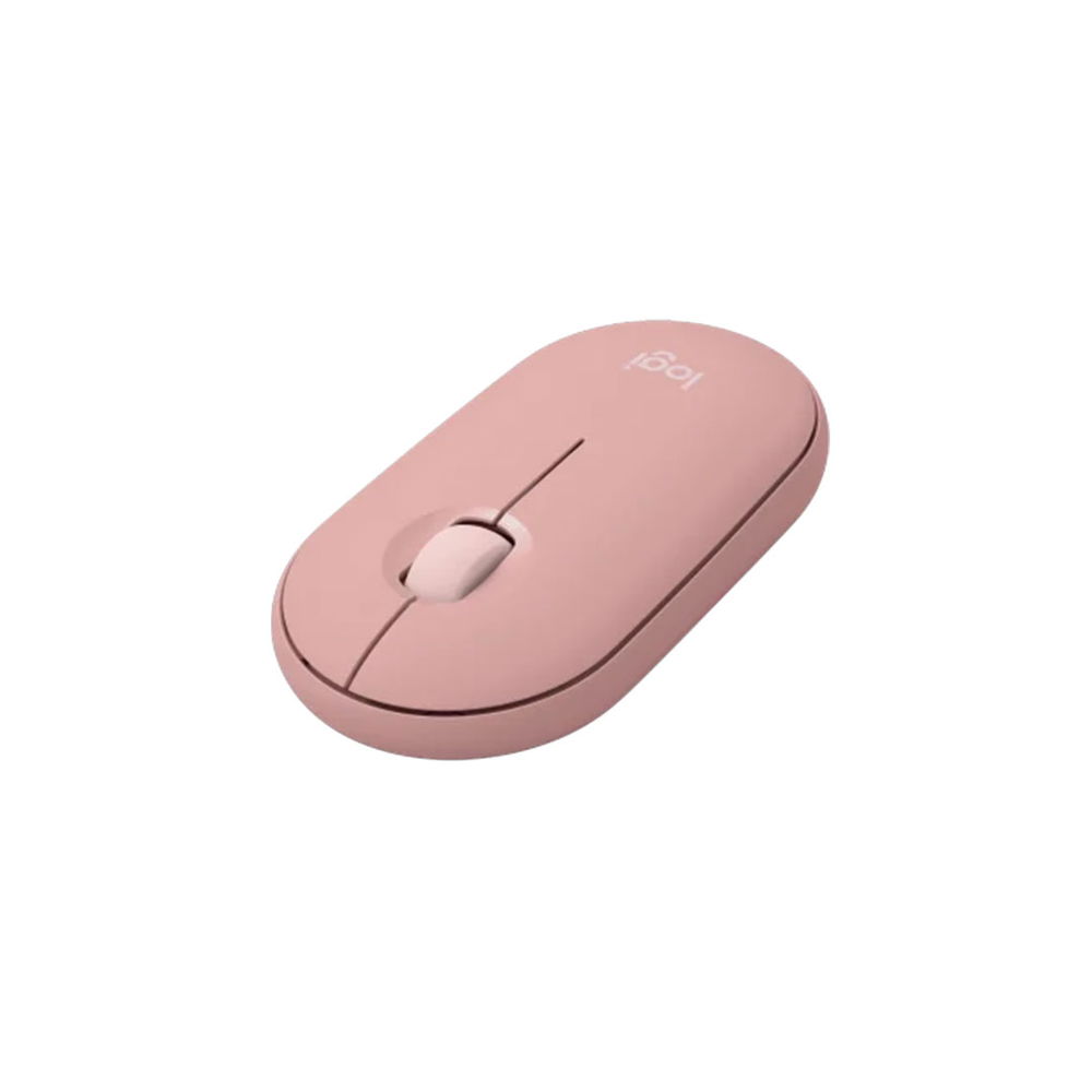 Mouse Óptico Inalámbrico Bluetooth Logitech Pebble 2 M350s – Color Rosado