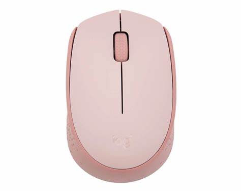 Mouse Óptico Inalámbrico M170 Logitech con Receptor inalámbrico USB 2.4 GHz - Color Rosado 