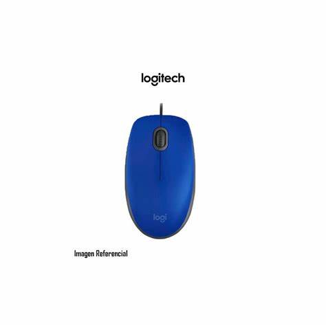 Mouse USB Logitech Silencioso M110 Color Azul Mouse USB Logitech Silencioso M110 Color Azul
